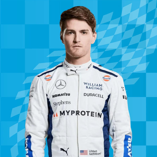 2024 Williams driver Logan Sargeant official merchandise F1 Shop at CMC Motorsports