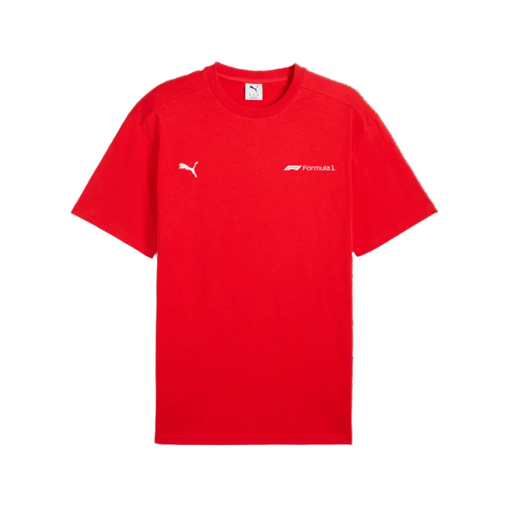 Formula 1 Tech Puma Relaxed Essential T-Shirt - Red/Black – CMC