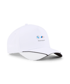 BMW "M" Motorsports MMS Baseball Hat - Blue/White/Black Hats BMW Motorsports White 