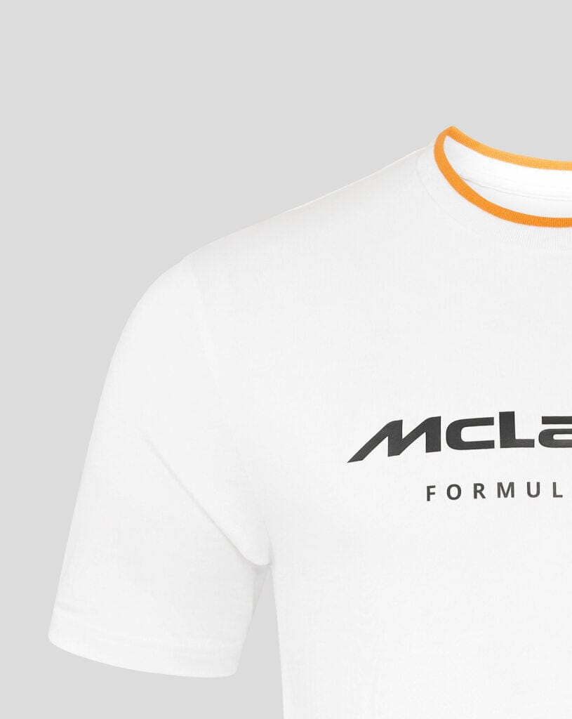 McLaren F1 Men's Core Essentials T-Shirt - White T-shirts McLaren-Castore 