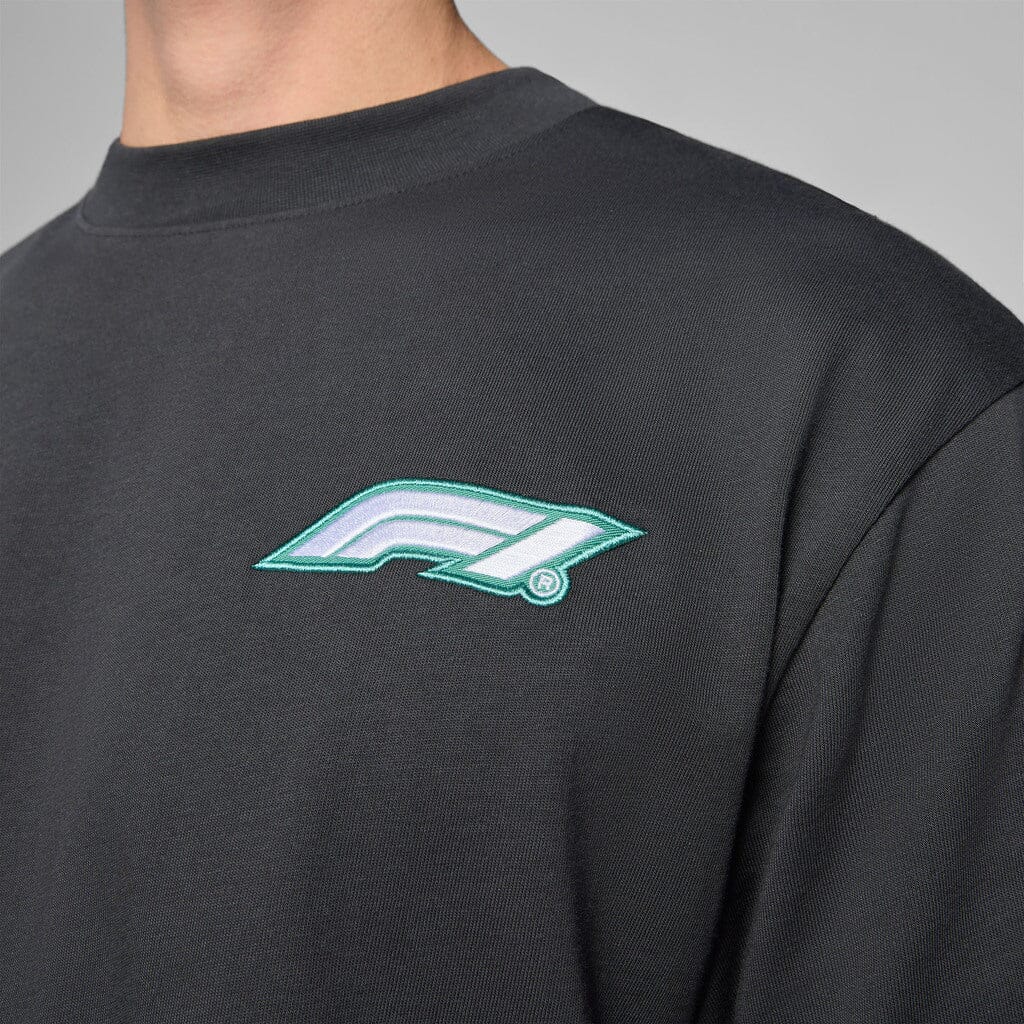 Formula 1 Tech Legacy Graphic T-Shirt - White/Black T-shirts Formula 1 
