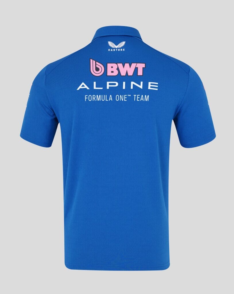 Alpine Racing F1 2026 Men's Team Polo Shirt - Lapis Blue Polos Alpine 