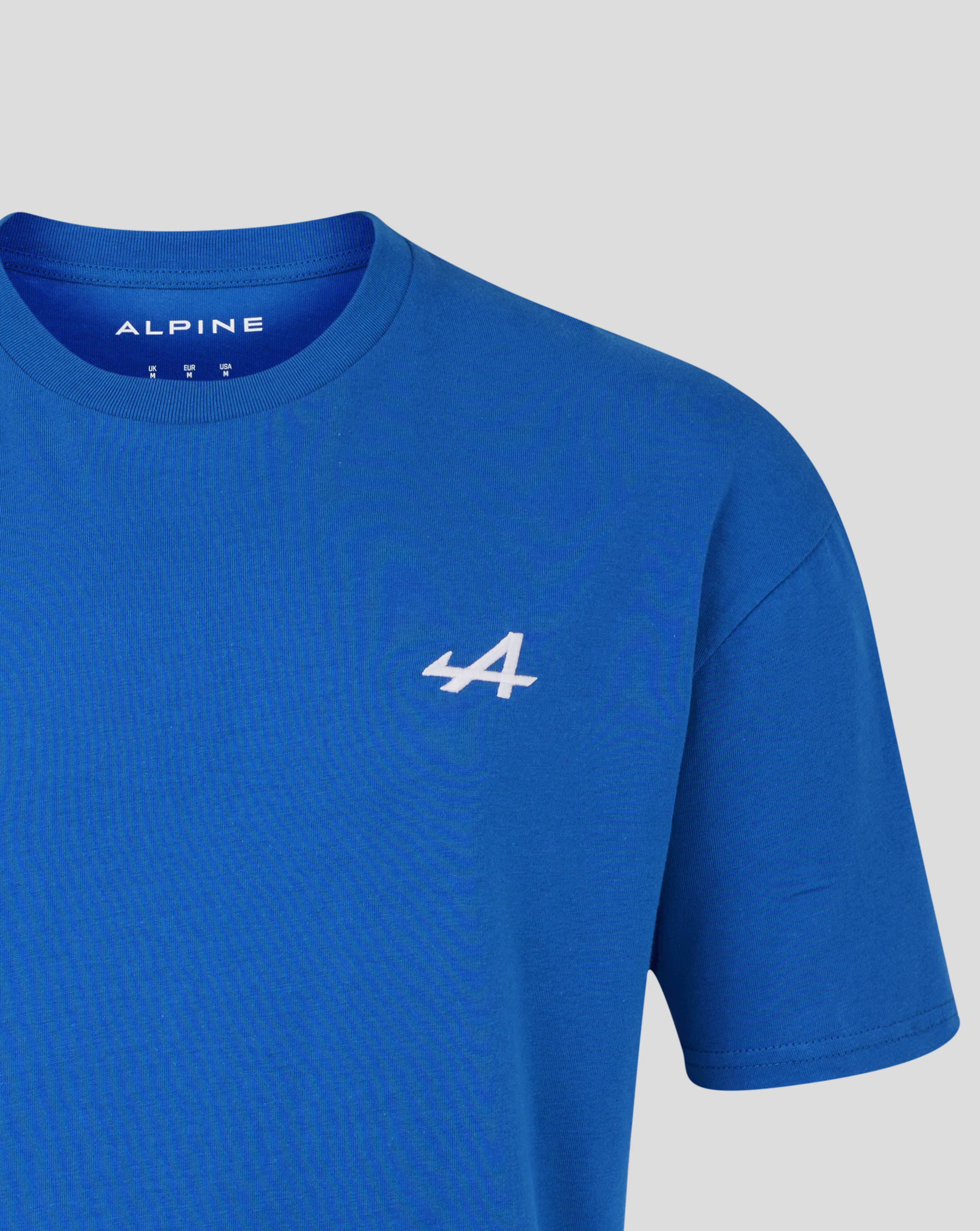 Alpine Racing F1 Relaxed Fit T-Shirt - Blue T-shirts Alpine 