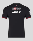 Haas Racing F1 2026 Men's Team Set Up T-Shirt - Black T-shirts Haas F1 Racing Team 