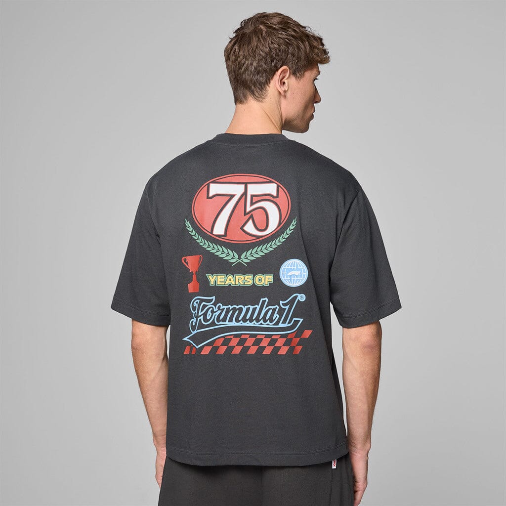 Formula 1 Tech Legacy Graphic T-Shirt - White/Black T-shirts Formula 1 