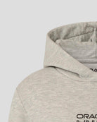 Red Bull Racing F1 Kid's Graphic Bull Hoodie - Youth Grey Marl/Chili Pepper Hoodies Red Bull Racing 