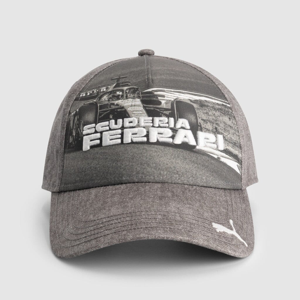 Scuderia Ferrari F1 Puma Graphic Car Hat - Gray Hats Scuderia Ferrari 