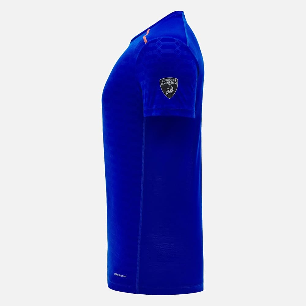 Automobili Lamborghini Men's Activewear T-Shirt - Blue T-shirts Automobili Lamborghini 