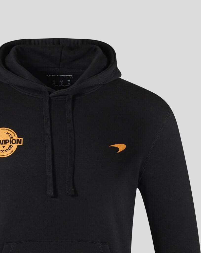 McLaren F1 Lando Norris Championship Winner Hoodie - Black Hoodies McLaren-Castore 