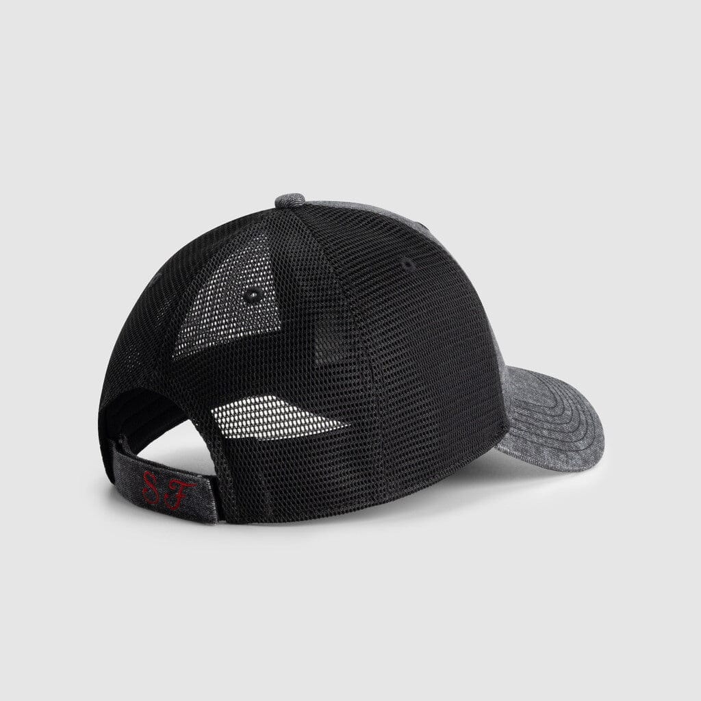 Scuderia Ferrari F1 Puma Race Trucker Hat - Black/Gray Hats Scuderia Ferrari 