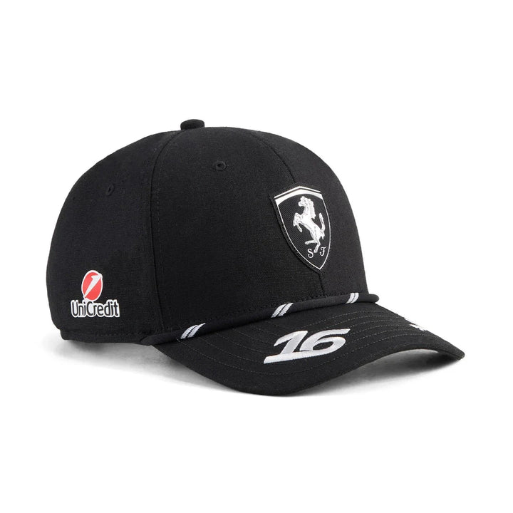 Scuderia Ferrari F1 2026 Charles Leclerc SE Singapore GP Hat - Black Hats Scuderia Ferrari 