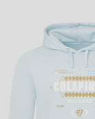 Alpine Racing F1 Franco Colapinto Relaxed Fit Hoodie - Blue Ice Hoodies Alpine 
