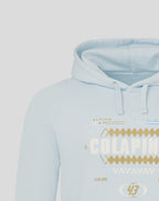 Alpine Racing F1 Franco Colapinto Relaxed Fit Hoodie - Blue Ice Hoodies Alpine 