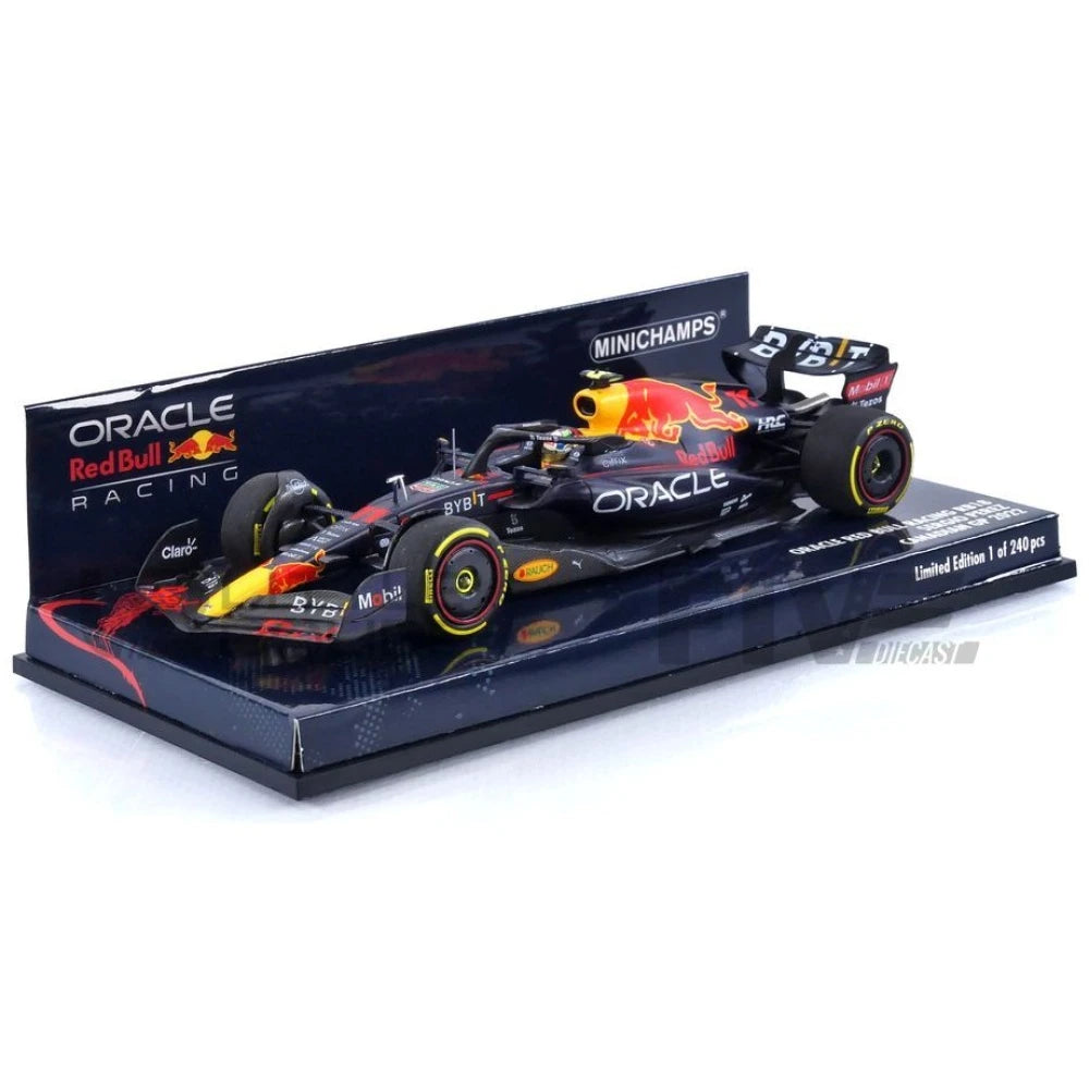 Red Bull Racing F1 Sergio "Checo" Perez RB18 #11 Canadian GP 1:43 Model Car - Minichamps Model Cars Red Bull Racing 