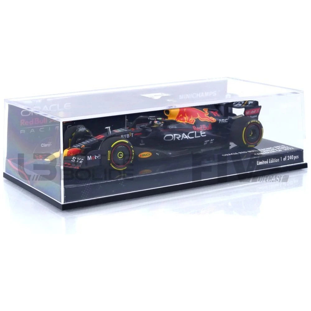 Red Bull Racing F1 Sergio "Checo" Perez RB18 #11 Canadian GP 1:43 Model Car - Minichamps Model Cars Red Bull Racing 