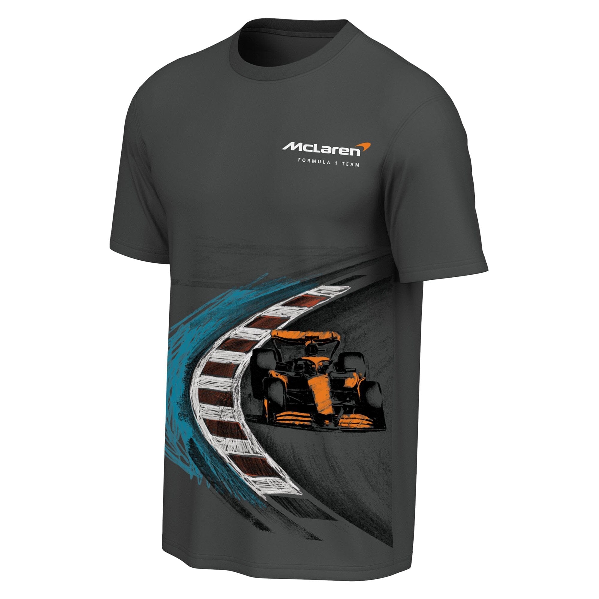 McLaren F1 x Outerstuff Men's On the Track T-Shirt - McLaren Anthracite T-shirts McLaren-Castore 