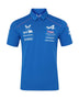 Alpine Racing F1 2026 Men's Team Polo Shirt - Lapis Blue Polos Alpine 