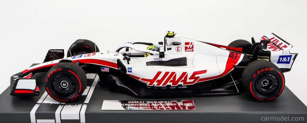 Haas F1 Mick Schumacher VF-22 Bahrain GP 1:18 Model Car- Minichamps Model Cars Haas F1 Racing Team 