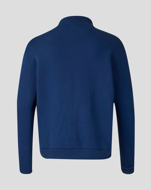 Alpine Racing F1 Classic Enstone 1/4 Zip Sweatshirt - Blue Sweatshirts Alpine 