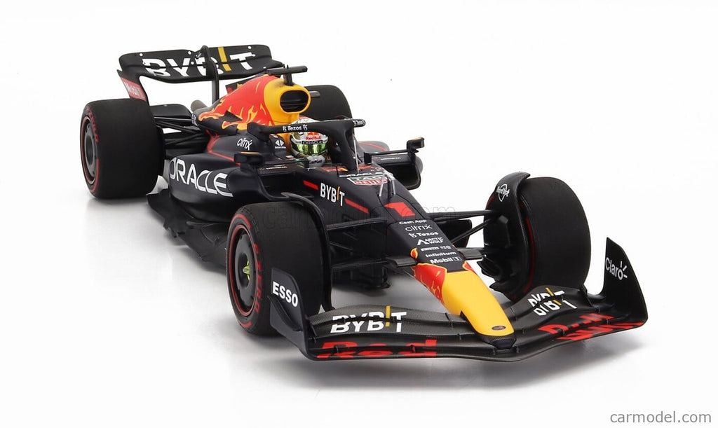 Red Bull Racing F1 Max Verstappen RB18 Hungary GP 1:18 Model Car - Minichamps Model Cars Red Bull Racing 