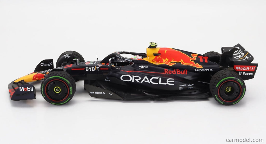 Red Bull Racing F1 Sergio Perez 2nd Place RB18 Japan GP 1:18 Model Car - Minichamps Model Cars Red Bull Racing 