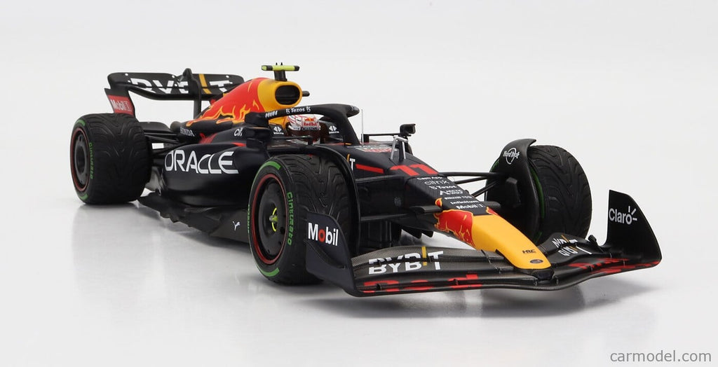 Red Bull Racing F1 Sergio Perez 2nd Place RB18 Japan GP 1:18 Model Car - Minichamps Model Cars Red Bull Racing 