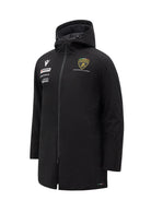 Automobili Lamborghini Squadra Corse Men's Team Parka Jacket - Black Jackets Automobili Lamborghini 