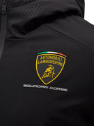 Automobili Lamborghini Squadra Corse Men's Team Parka Jacket - Black Jackets Automobili Lamborghini 