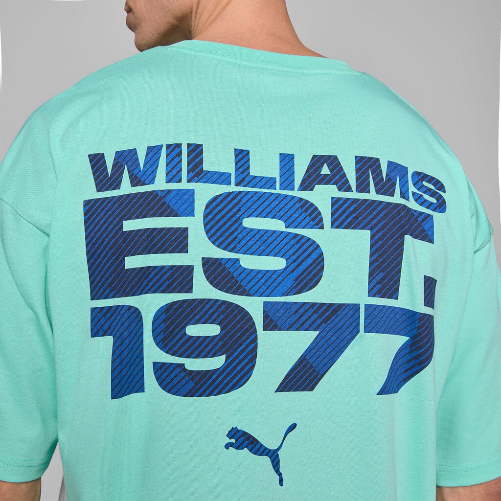 Williams Racing F1 Men's Core T-Shirt - Heather/Green T-shirts Williams Racing 