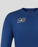 Alpine Racing F1 Classic Enstone Long Sleeve T-Shirt - Blue T-shirts Alpine 