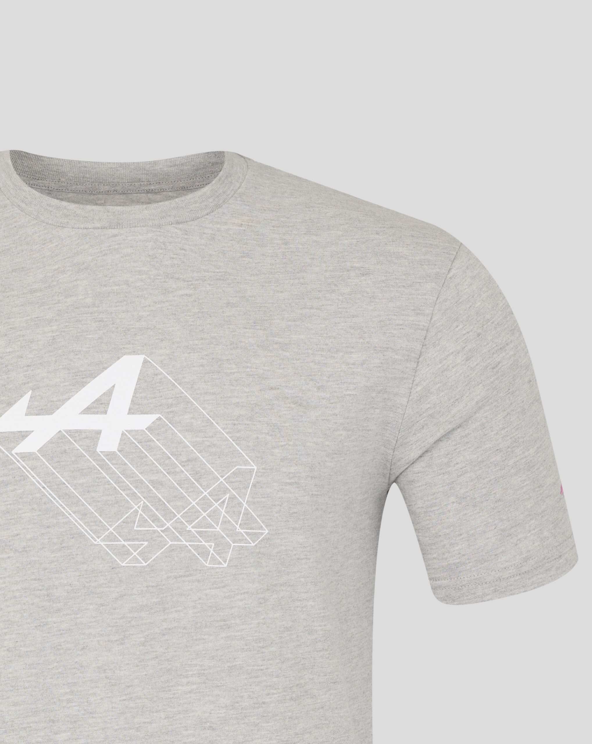 Alpine Racing F1 'A' Graphic T-Shirt - Grey T-shirts Alpine 