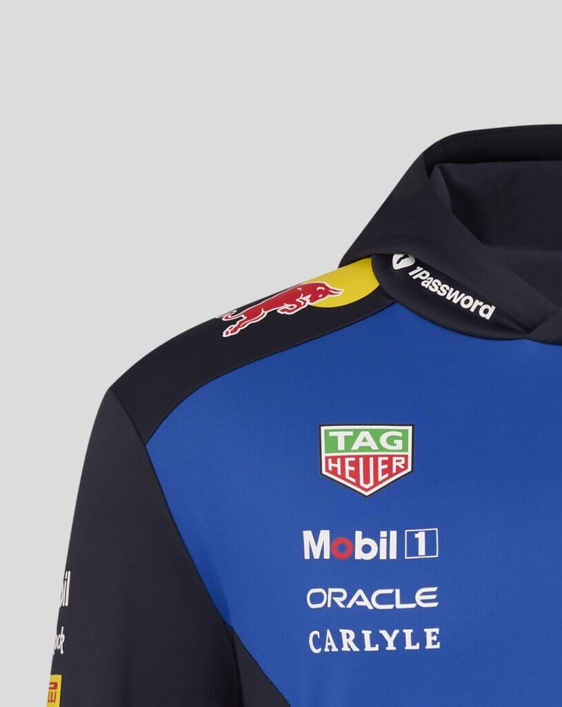Red Bull Racing F1 2026 Team Pullover Hoodie- Blue/Navy Hoodies Red Bull Racing 