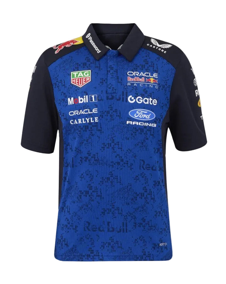 Red Bull Racing F1 Kid's 2026 Team Polo- Youth Blue/Navy Polos Red Bull Racing 