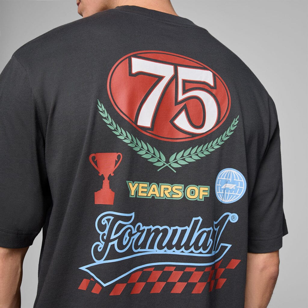 Formula 1 Tech Legacy Graphic T-Shirt - White/Black T-shirts Formula 1 