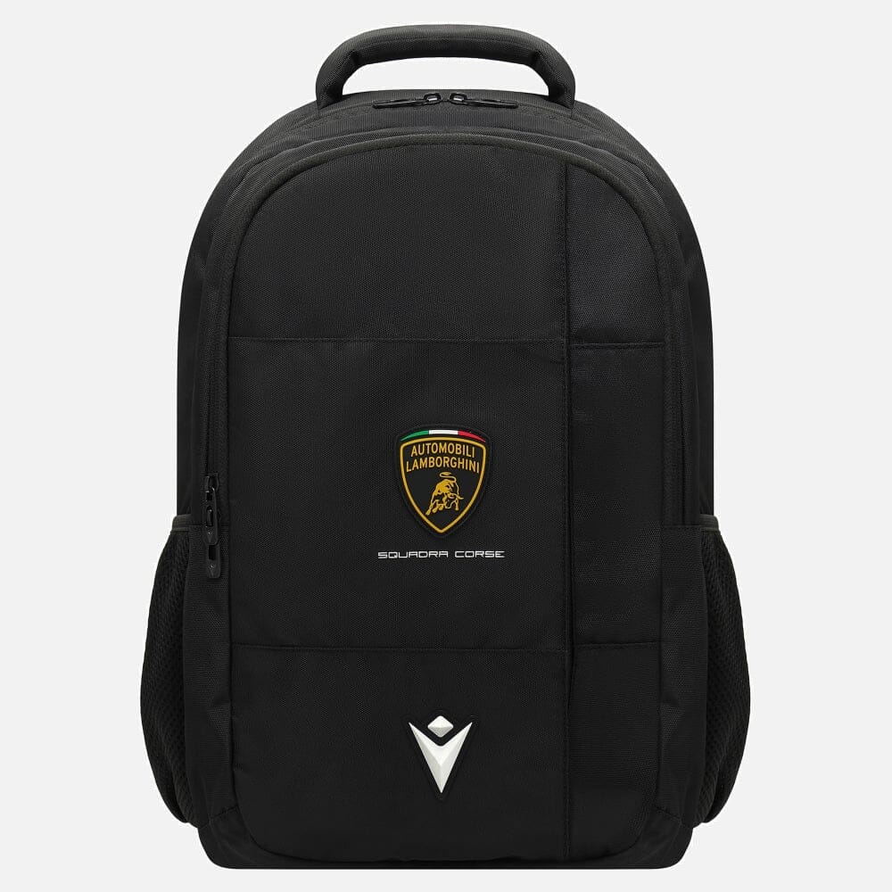 Automobili Lamborghini Squadra Corse Backpack - Black Bags Automobili Lamborghini 