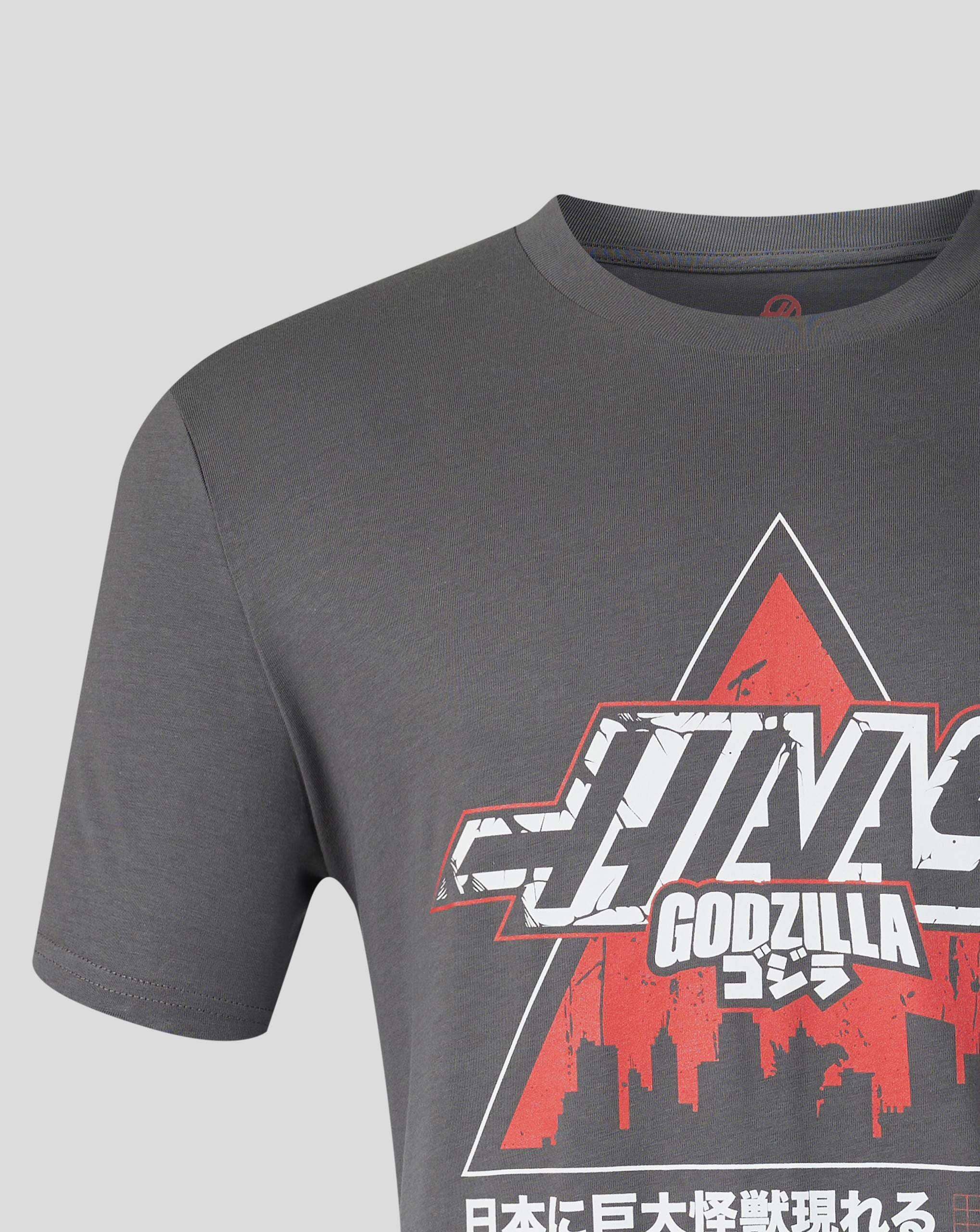 Haas Racing F1 X Godzilla Tokyo T-Shirt - Anthracite T-shirts Haas F1 Racing Team 
