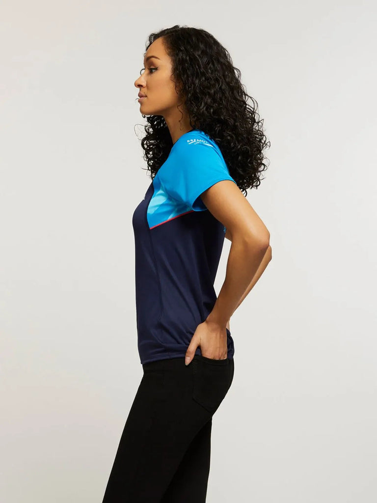 Williams Racing F1 2023 Women's Team Training Jersey T-Shirt-Blue T-shirts Williams Racing 