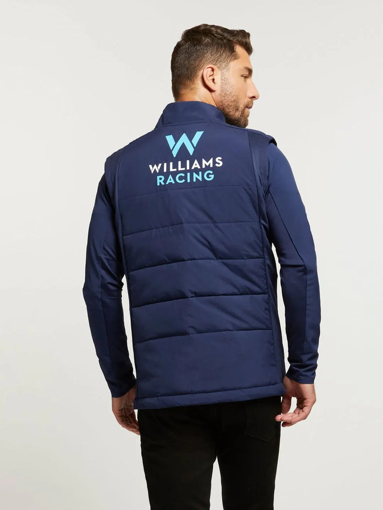 Williams Racing F1 2023 Men's Team Vest -Blue Vest Williams Racing 