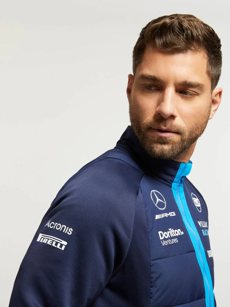 Williams Racing F1 2023 Men's Team Thermal Jacket -Blue Jackets Williams Racing 