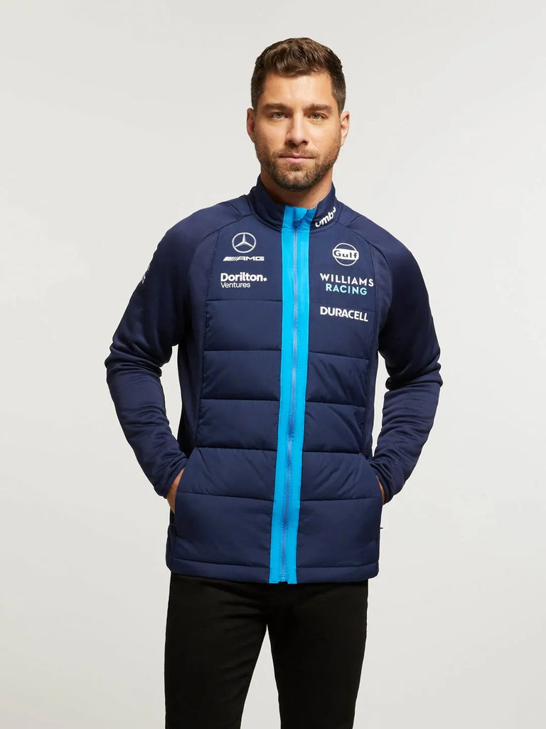 Williams Racing F1 2023 Men's Team Thermal Jacket -Blue Jackets Williams Racing 