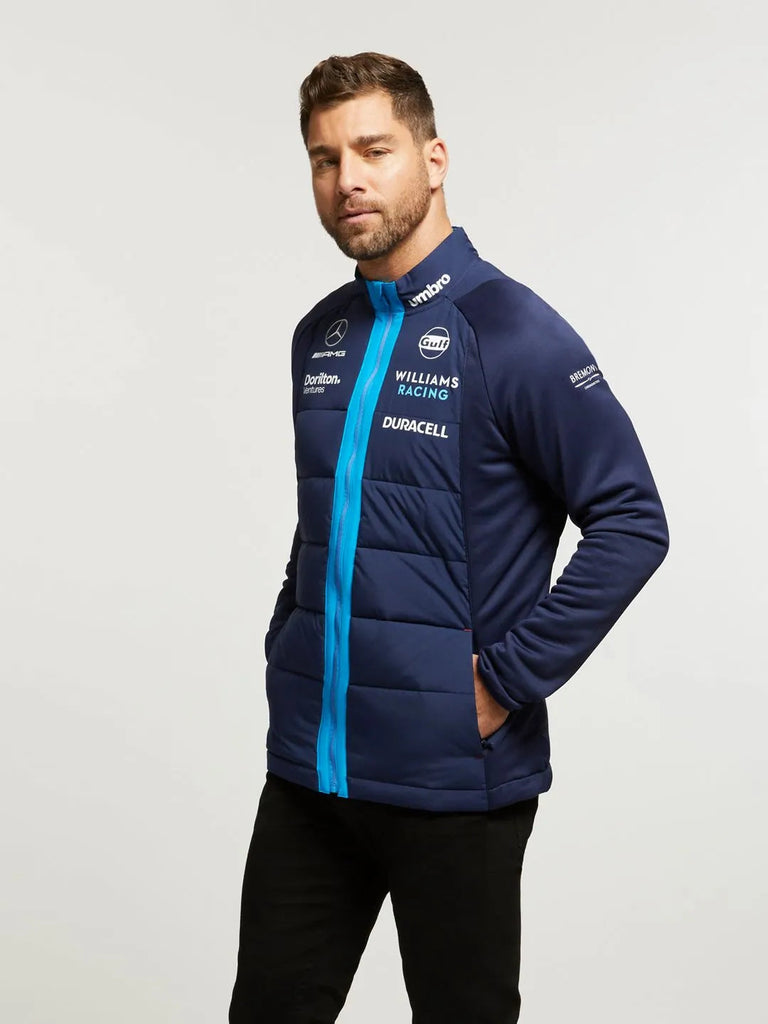 Williams Racing F1 2023 Men's Team Thermal Jacket -Blue Jackets Williams Racing 