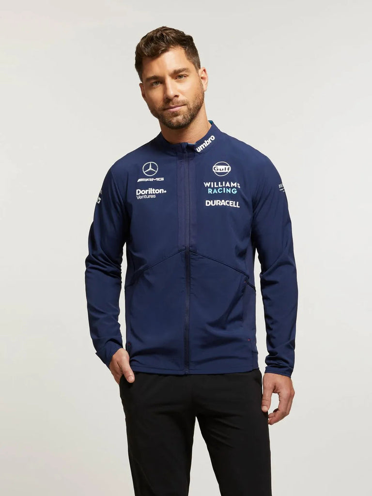 Williams Racing F1 2023 Men's Team Presentation Jacket -Blue Jackets Williams Racing 
