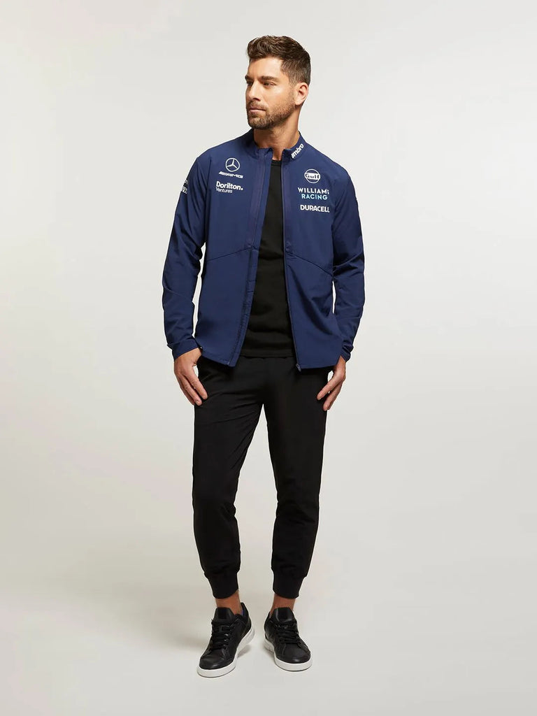 Williams Racing F1 2023 Men's Team Presentation Jacket -Blue Jackets Williams Racing 