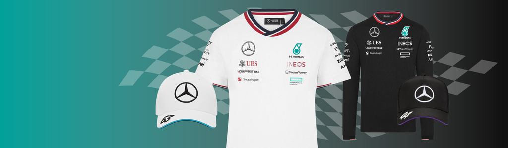2024 Offically Licensed F1 Mercedes AMG Petronas Merchandise SHOP at CMC Motorsports