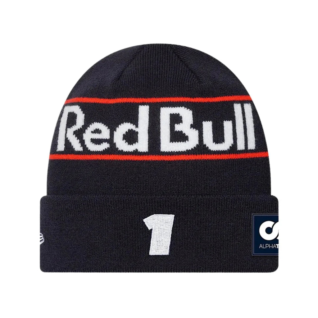 Red Bull Racing F1 New Era Team Max Verstappen Cuff Beanie - Navy Hats Red Bull Racing 