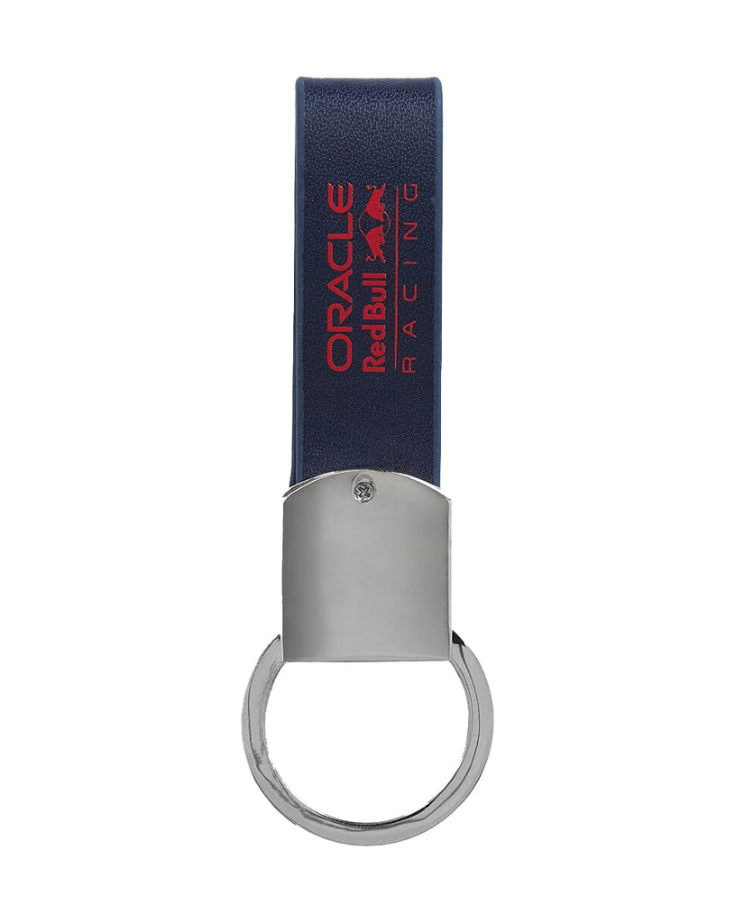Red Bull Racing F1 Leather Strap Keyring - Navy Keyrings Red Bull Racing 