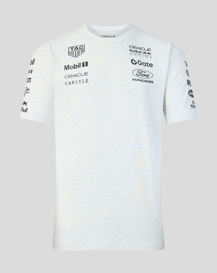 Red Bull Racing F1 2026 Classic Team T-Shirt- White Marl T-shirts Red Bull Racing 