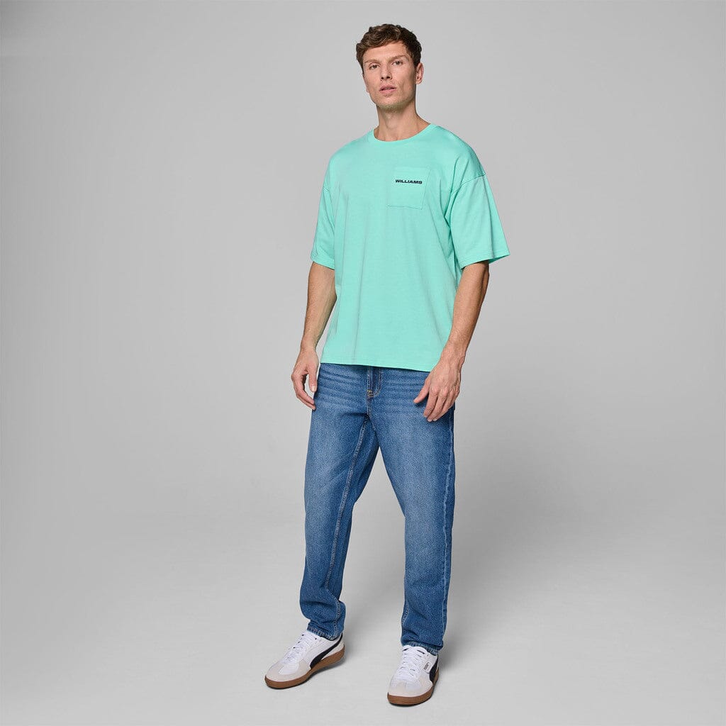 Williams Racing F1 Men's Core T-Shirt - Heather/Green T-shirts Williams Racing 