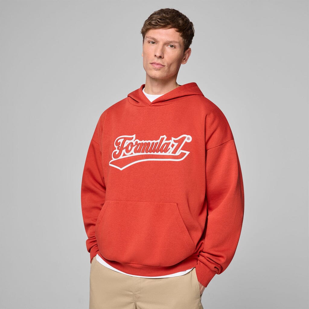 Formula 1 Tech Heritage Graphic Hoodie - Black/Red Hoodies Formula 1 