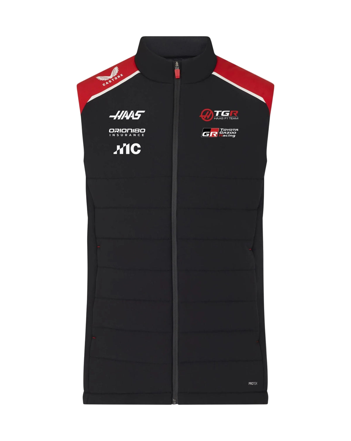 Haas Racing F1 2026 Team Vest - Black Vest Haas F1 Racing Team 